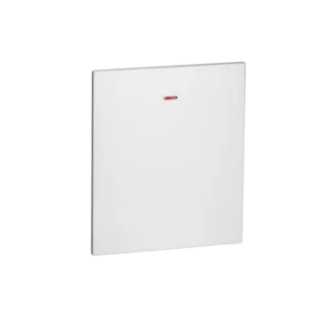 Выкл. 1 кл с инд 10А с/у б/рамки QUATTRO ARCTIC WHITE UNIT (10)