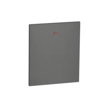 Выкл. 1 кл с инд 10А с/у б/рамки QUATTRO VELVET GREY UNIT (10)
