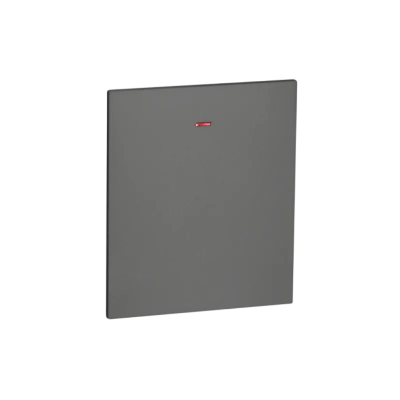Выкл. 1 кл с инд 10А с/у б/рамки QUATTRO VELVET GREY UNIT (10)