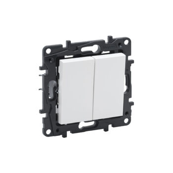 Выкл. 2-кл. 10А б/рамки, авт.клеммы, NLST белый 863105 Legrand (10)