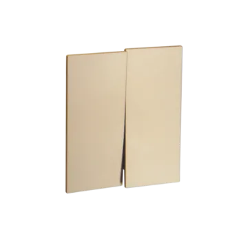 Выкл. 2 кл 10А с/у б/рамки QUATTRO EPIC GOLD UNIT (10) NEW