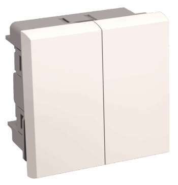 Выключатель 2-кл  на 2 модуля ВК1-22-00-П ПРАЙМЕР (100)
