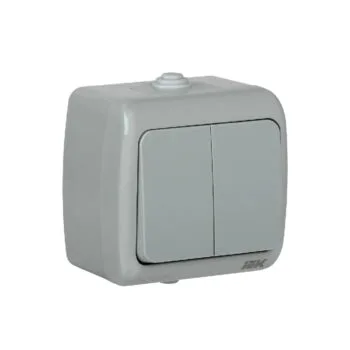 Выключатель 2кл. о/у 10А IP54 AQUATIC ВС-20-2-0-А IEK