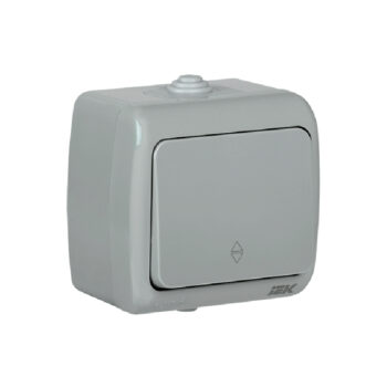 Выключатель проходной 1кл о/у 10А IP54 AQUATIC ВС-20-1-2-А IEK