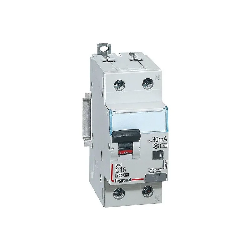 411002 УЗО АВДТ DX3 (1П+Н) 16А (30мA-AC) Legrand (1)