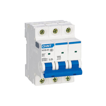 Авт. выкл. NXB-63H 3P 50A 10кА х-ка C 813876 CHINT (4/60)