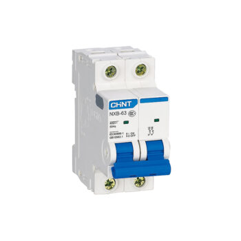 Авт. выкл. NXB-63S 2P  6А 4.5kA х-ка C 296786 CHINT (6/90)