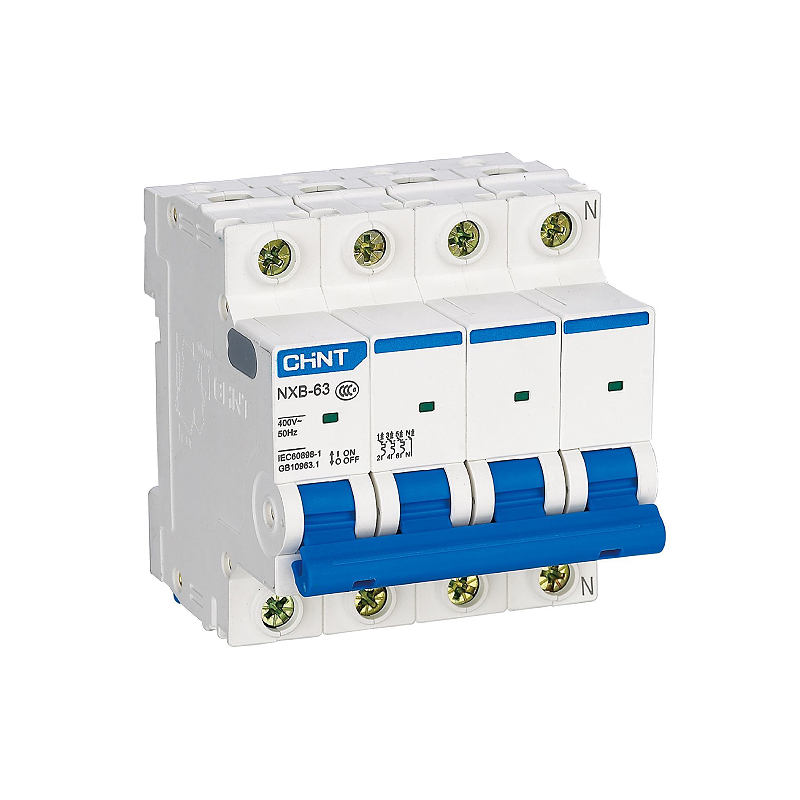 Авт. выкл. NXB-63S 4P 16А 4.5kA х-ка C 296905 CHINT (3/45) — изображение 2
