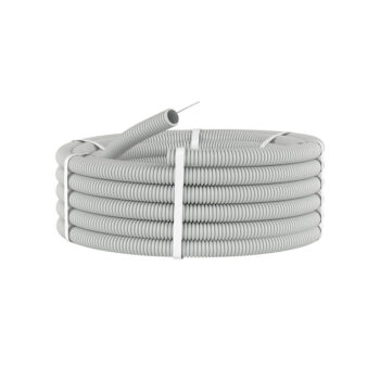 Гофра ПВХ СЕРАЯ ф20 ЕКТ(100м)