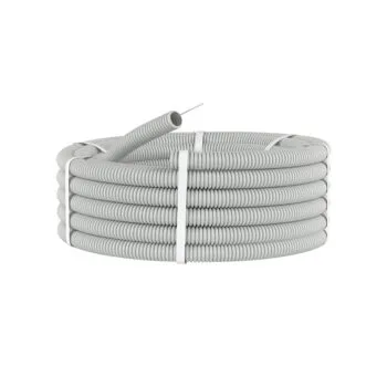 Гофра ПВХ СЕРАЯ ф20 ЕКТ(100м)