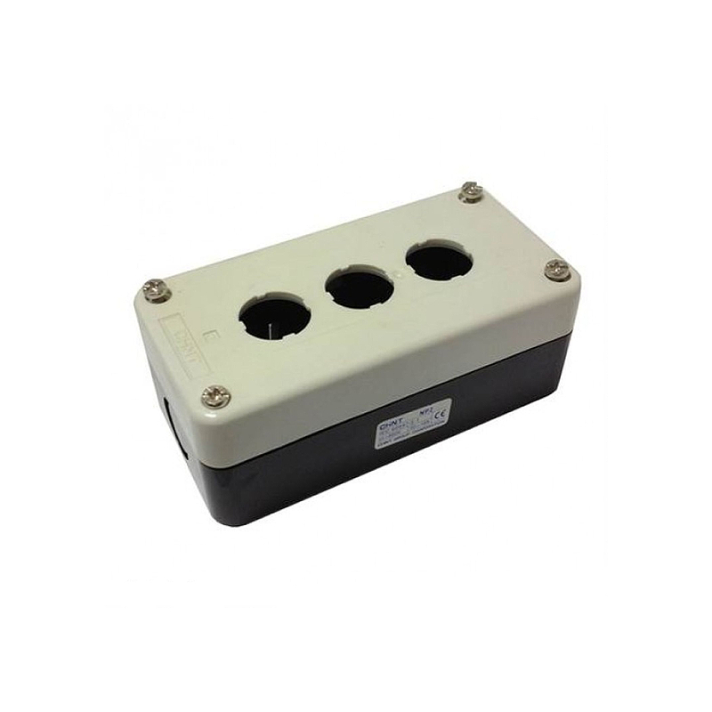 Корпус для кнопок NP2 3 места NP2-B03 574886 CHINT (1/30)