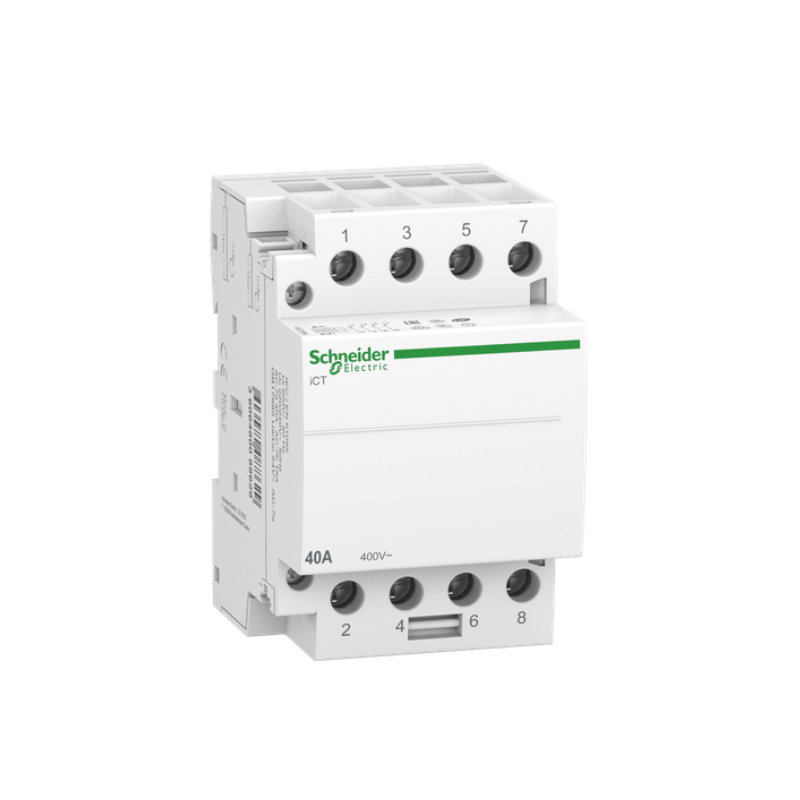 Контактор iCT40A 4НО 230/240В АС 50ГЦ SchnEl (4)