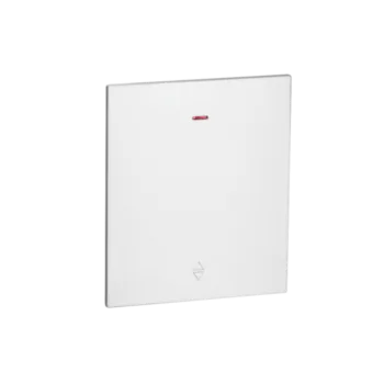 Переключ. 1 кл с инд 10А с/у б/рамки QUATTRO ARCTIC WHITE UNIT (10)