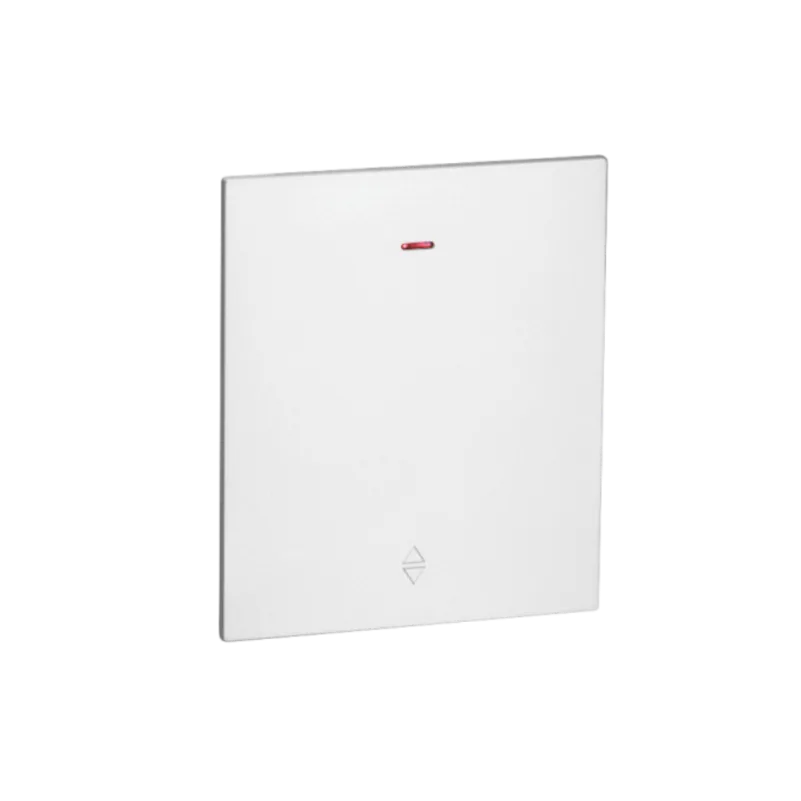 Переключ. 1 кл с инд 10А с/у б/рамки QUATTRO ARCTIC WHITE UNIT (10)