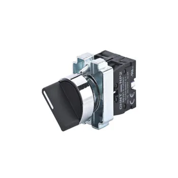 Переключатель NP2-BD33, 3 положения с фиксацией, 2НО IP40 574849 CHINT (10/120)