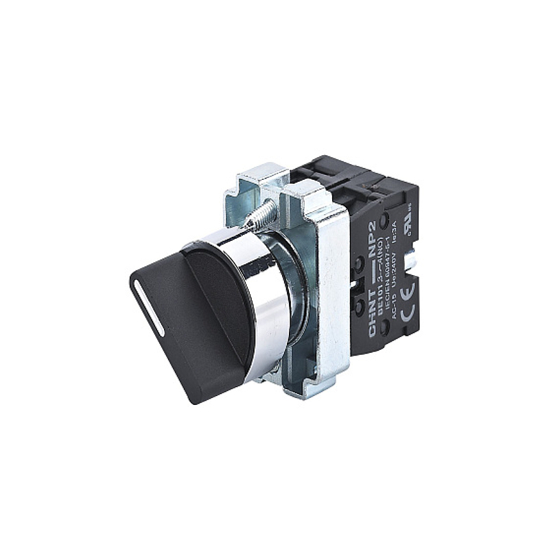 Переключатель NP2-BD33, 3 положения с фиксацией, 2НО IP40 574849 CHINT (10/120)