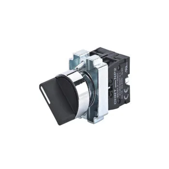 Переключатель NP2-BD53, 3 положения с возвратом, 2НО IP40 574852 CHINT (10/120)