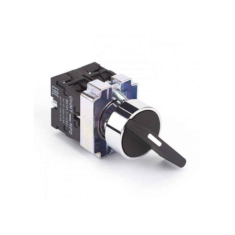 Переключатель NP2-BJ33, 3 положения с фиксацией, 2НО IP40 574858 CHINT (10/120)