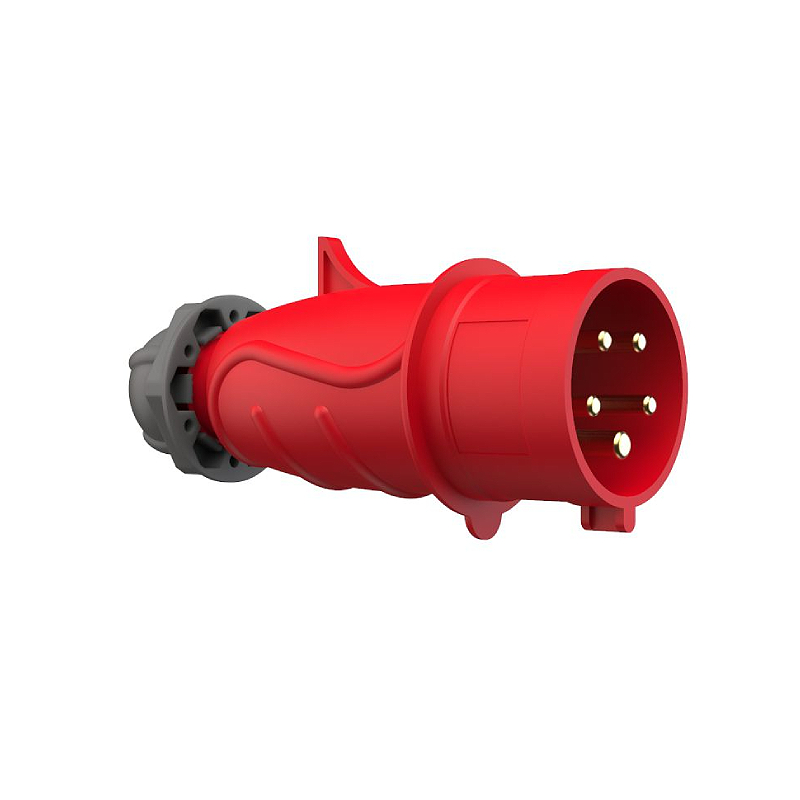 Переносная вилка ССИ-015 16А-6ч/200/346-240/415В 3Р+РЕ+N IP44 MAGNUM IEK E-PRO