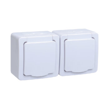 РСб22-3-ГПБб роз.2м с з/к о/у IP54 (цвет крышки:белый) ГЕРМЕС PLUS IEK  E-PRO