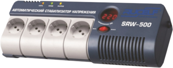 Стабилизатор SRW-500-D (0,5кВА) H/1 фазн.релейный напольный RUCELF (1)