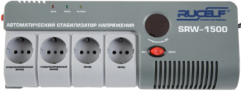 Стабилизатор SRW-1500-D (1,5кВА) H/1 фазн.релейный настенный RUCELF (1)