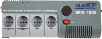 Стабилизатор SRW-1500-D (1,5кВА) H/1 фазн.релейный настенный RUCELF (1)