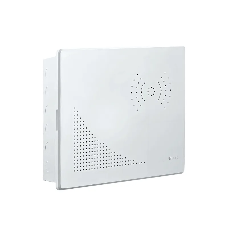 TELECOM ЩРВ Мультимедиа встр. металл+пластик белый IP20 (300x350x100) UNIT (10)