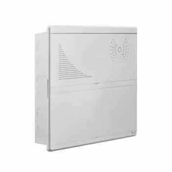 UNIBOX (TELECOM + ЩРВ 20) встр. металл+пластик белый (500x400x100) IP41 UNIT (4)