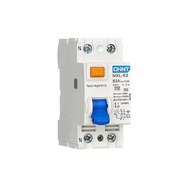 УЗО NXL-63 6kA 1P+N 25A 30mA AC 280721 CHINT (1/90)