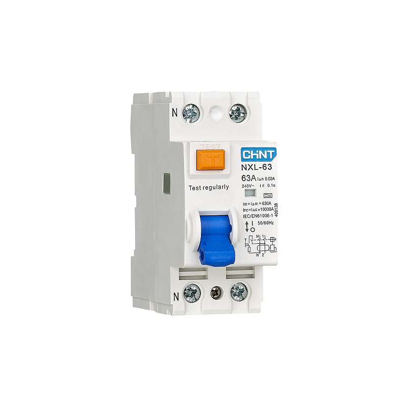 УЗО NXL-63 6kA 1P+N 40A 30mA AC 280723 CHINT (1/90)