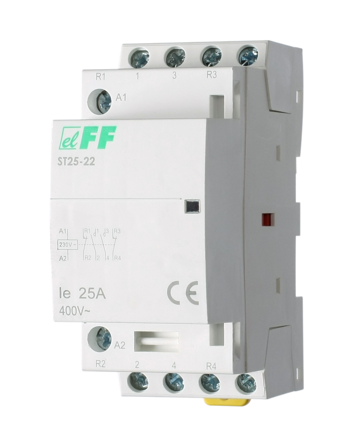 Контактор эл/магнитный ST25-22 вх 230В 25A 2NO+2NC F&F