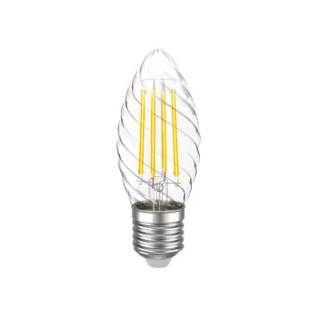Лампа филаментная LED CT35 свеча вит. 7Вт 230В 3000К E14 серия 360° IEK
