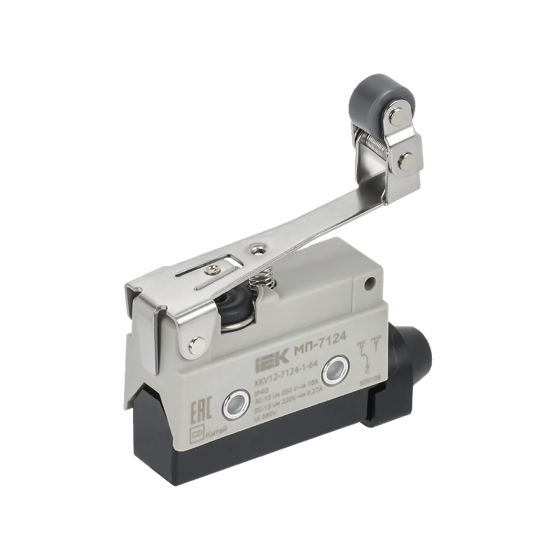 Микр. конц. МП-7124 рычаг с рег. рол. IP40 IEK