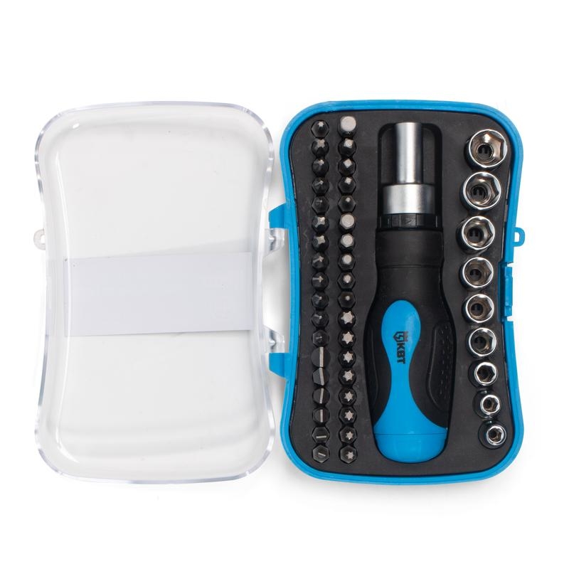 Набор отвертка с битами "Мастер" НБ-46 (44шт в пласт. боксе) КВТ 78709 NEW