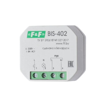 Реле импульсное BIS-402, 8А F&F
