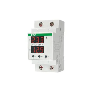 Реле контроля напряжения CP-721-P, 50-450В, 1NO, 63А F&F