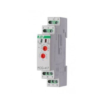 Реле времени программируемое PCG-417, 230В, 50Гц, 24В AC/DC F&F