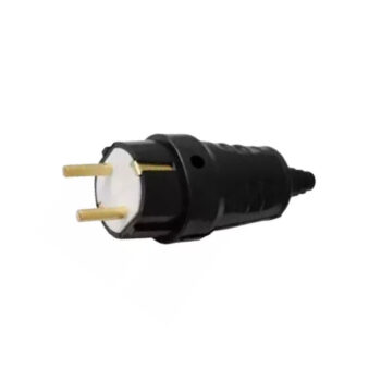 Вилка прямая 1х16А 220V bylion 28(50/300шт)!!!
