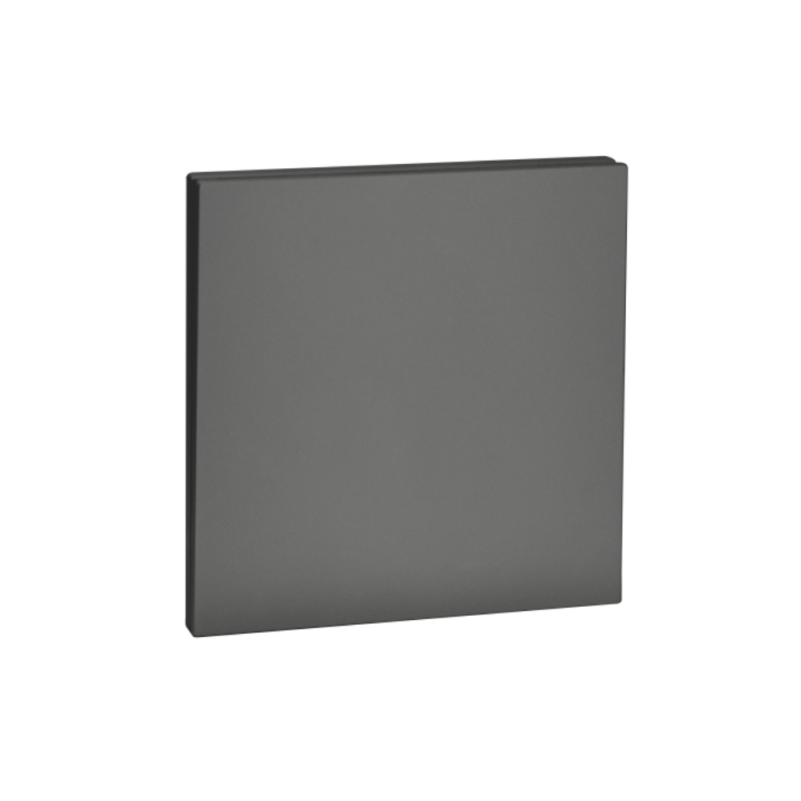 Выкл. 1 кл 10А с/у QUATTRO VELVET GREY UNIT (10)