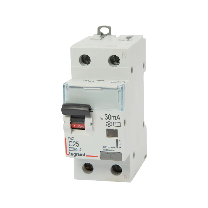 411004 УЗО АВДТ DX3 (1П+Н) 25А (30мA-AC) Legrand (1)