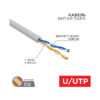 Каб.в.п. U/UTP, CAT 5e,медн.PE, 4PR, 24AWG, OUTDOOR, SOLID, черный, 305м PROcon.01-0054