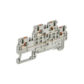 Колодка клеммная CP-ML 2 ур. 1,5мм2 серая IEK
