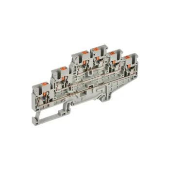 Колодка клеммная CP-ML 2 ур. 2,5мм2 серая IEK