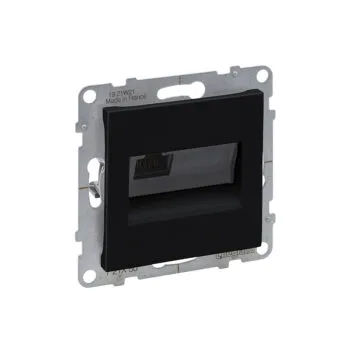 Комп. роз. RJ45 5Е механизм б/рамки SUNO антрацит 721450 Legrand (10)