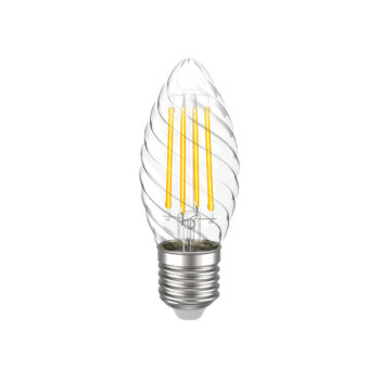 Лампа филаментная LED CT35 свеча вит. 7Вт 230В 4000К E14 серия 360° IEK