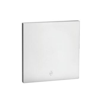 Переключ. 1 кл 10А с/у QUATTRO ARCTIC WHITE UNIT (10)