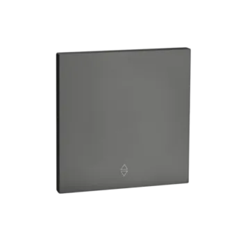 Переключ. 1 кл 10А с/у QUATTRO VELVET GREY UNIT (10)