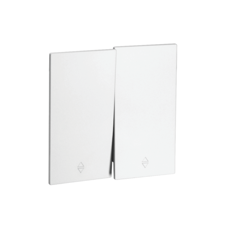 Переключ. 2 кл 10А с/у QUATTRO ARCTIC WHITE UNIT (10)