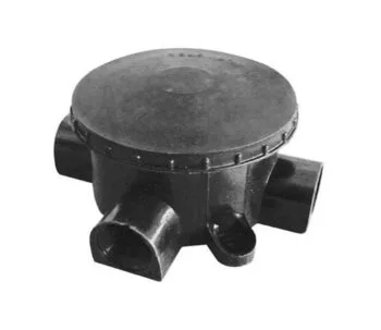 Распределительная коробка о/у 3х рожковая карболит 95х60 IP65 У-409 EP-Plast (30)